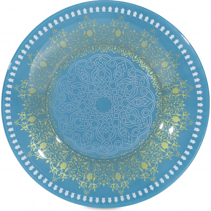 Тарелка десертная LUMINARC BAGATELLE TURQUOISE 19.5 см Q8809